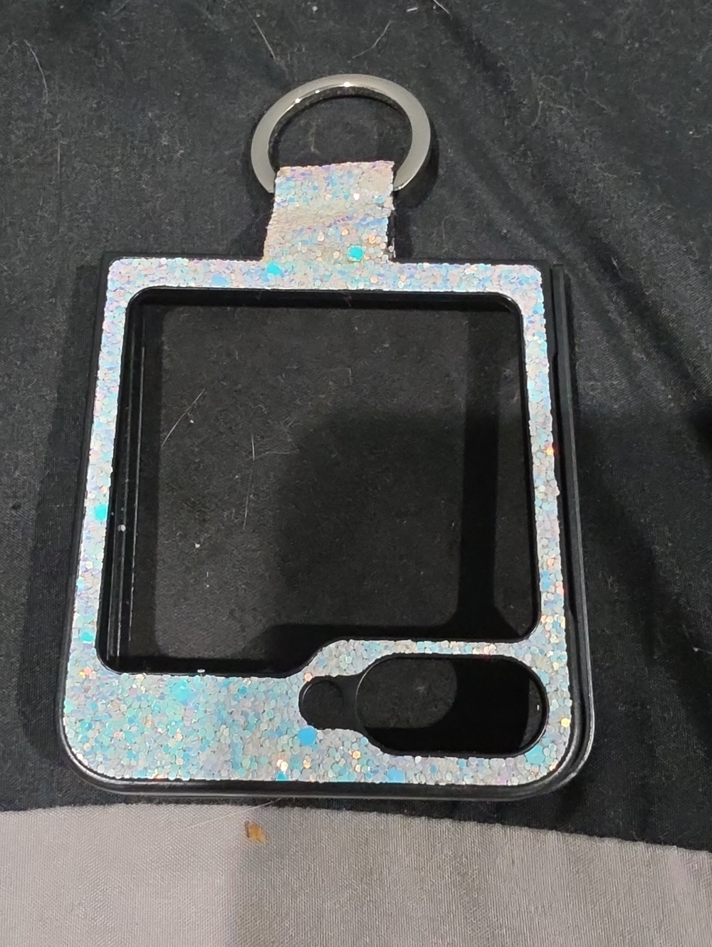 Silver Sparkle Case - Samsung Flip 6 Phone - Unicorns Night Out!